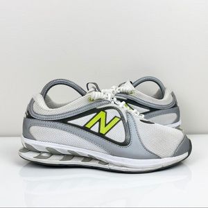 New Balance 855 True Balance White & Lime Green Athletic Running Shoes Women's 7